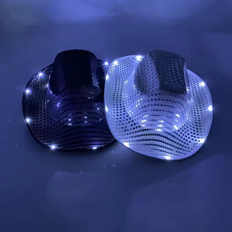 Blinky luz LED vaquero sombrer - Party Hat Cone reseña y precio