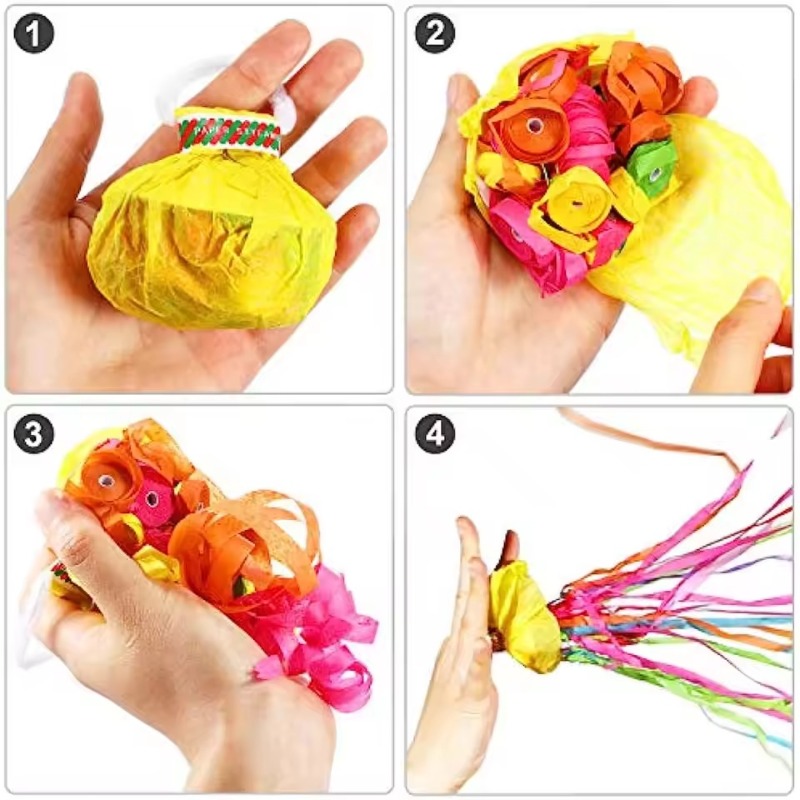 Coriandas coloridas para lanza - Confetti Cannon Tube reseña y precio