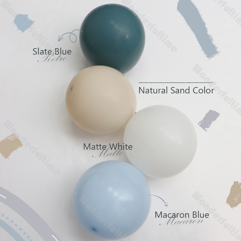 Globos azules de 5/10/12/18 pu - Balloon Arch Kit reseña y precio